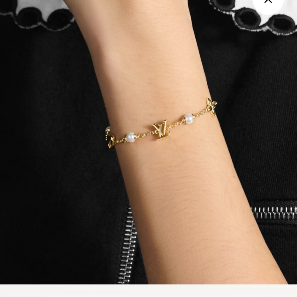 Louis Vuitton Gold Tone Charm Bracelet - Picture 15 of 17